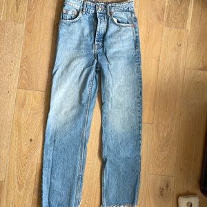 Zara straight leg jeans